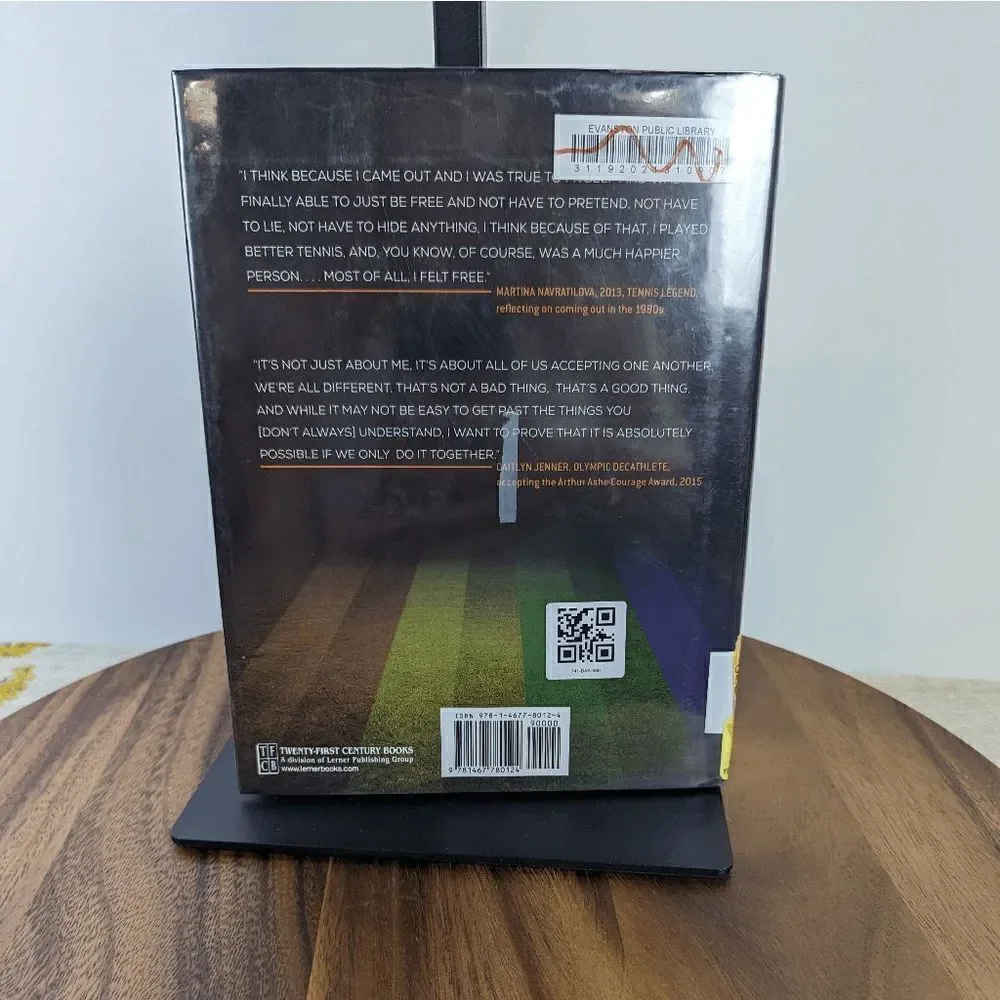 LGBTQ+ Athletes Claim the Field: Striving for Equality Library Binding – August